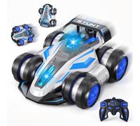 Kizmyee Coche Teledirigido RC, Rotación 360°, Drift, Juguete 8+ Años | Coche Teledirigido Recargable, RC con Luces y Música, Regalo para Fiestas y Cumpleaños, Niños y Niñas
