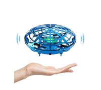 Kiztoys Mini dron para niños, OVNI Bola voladora de inducción infrarroja, juguete de vuelo controlado a mano, regalo para niños y niñas 6 7 8 9 10+ años
