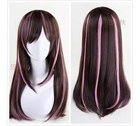 Kizuna AI Cosplay Wig Youtuber Costume Play Wig Halloween Costumes Hair Boku no hero academia A.I.Channel+Wig Cap