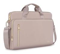 KIZUNA Bolso bandolera para portátil 13-17 pulgadas impermeable maletín de hombro
