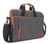 KIZUNA - Funda para Ordenador portátil de 15,6" MacBook Pro 16 M2&M1 Max/16 Lenovo IdeaPad Flex 5i/IdeaPad 5 Pro/Thinkpad 16/Huawei MateBook D16/HP/Dell/ASUS Marrón