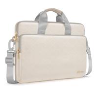 KIZUNA Funda para portátil de 13,3 pulgadas para MacBook Pro 14 M3/Lenovo IdeaPad Flex 5 Gen 8 14"/IdeaPad Flex 5i/ThinkPad X1 Carbon/Huawei MateBook/Swift Go 14/Dell Sleeve,Beige