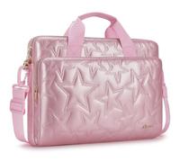 KIZUNA Funda para portátil de 17 pulgadas de 17 pulgadas, para Lenovo IdeaPad 3i Gen 7/ThinkBook Plus 17/ASUS Vivobook/LG gram/Dell/Razer/HP/MSI, funda impermeable para mujer, color rosa