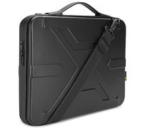 KIZUNA Funda rígida para portátil de 14 a 15 pulgadas, de EVA, para MacBook Air 15 M2 2023/MacBook Pro 16 M2 Max/Lenovo IdeaPad Flex 5i/IdeaPad 5 Pro/HP Envy x360 15/Dell XPS Funda, Negro
