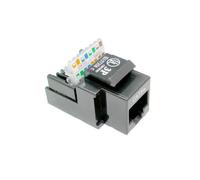 KJ2-CE-US BK - CONECTOR KEYSTONE CAT5E NEGRO SIN HERRAMIENTAS
