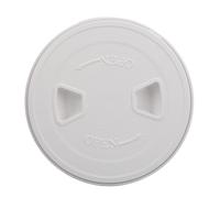 KJAOYU 4 Inch Boat Round Deck Plate Non Slip Inspection Hatch, Round Access Hatch Cover - Marine out Deck Lid Plate, Tightly Sealed for Marine Yacht Ship - 4 Inch Diameter (4inch)