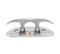 KJAOYU 4PCS 4.7" Folding Cleat, Boat Cleat, 316 Stainless Steel Boat Folding Cleat - Flip Up Dock Mooring Cleat, Marine Deck Rope Cleat Accessories for Yachts and Vessels