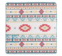 KJAOYU Alfombra de Camping Extra Grande de 78 x 78 Pulgadas, Alfombra de Picnic Oxford 210D Impermeable con Correa de Transporte, Manta para Exteriores Lavable a máquina para Playa, (B)