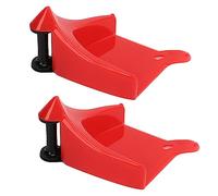 KJAOYU Guía de manguera para automóviles de 2 PCS, rodillo de manguera de neumáticos para lavado de automóviles, camarilla para ruedas de automóvil - Herramienta de lavado de detalles -