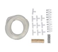 KJAOYU Kit de riego automático de conejos, bebedor de pezón de agua de conejo de alto rendimiento, riego automático de cobre con manguera de 16.4 pies, para jaulas, fácil instalación para dueños de