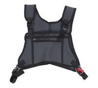 KJAOYU Sports Chest Bag For Men, Water Chest Pack, Water Sports Chest Pack - Portable Mobile Phone Chest Bag for Running and Fitness - Dark Gray (Deep Gray)