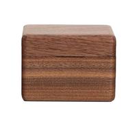 KJBDQQH Caja para Anillos de Boda Joyero de Madera con Soporte Interior Suave for Recoger Joyas, Organizador de Joyas con Ranura Individual/Doble, Estilo Vintage(7HH601963-A)