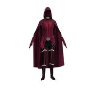 KJBDQQH disfraz de bruja Wanda crimson witch costume scarlet cosplay the same clothes Vision Crimson Witch(Scarlet Witch Set 3,120)