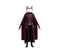 KJBDQQH disfraz de bruja Wanda crimson witch costume scarlet cosplay the same clothes Vision Crimson Witch(Scarlet Witch Set 2,170)