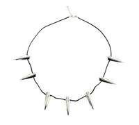 KJBDQQH Gargantilla Punk Black Panther Men's Necklace Leopard Claw Pendant Punk Necklace Wakanda Prop Trend Jewelry para Uso Diario(Xl1154)