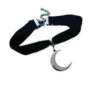 KJBDQQH Gargantilla Punk Necklace Black Choker Egyptian Grunge Ankh Eternal Life Necklace Witchy Statement Jewelry Pendant Women para Uso Diario(C1234)