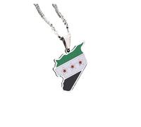 KJBDQQH Gargantilla Punk Necklace Stainless Steel For Women Men Color Charm Fashion Choker Syrians Jewelry para Uso Diario(60cm_Silver)
