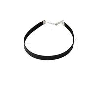 KJBDQQH Gargantilla Punk Simple Black Punk Choker Necklace for Women Gothic Chokers Necklaces Popular Party Statement Collar Jewelry para Uso Diario(N0366-1cm Wide)