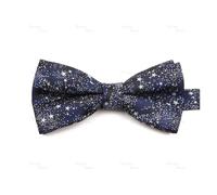 KJBDQQH Pajaritas Hombre Pajarita de moda for hombre con diseño floral, ondas, líneas, for fiesta, negocios, boda, novio, mariposa, vintage, roja y azul, for traje(Color23)