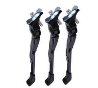 KJBDQQH Pata de Cabra Bicicleta Pata de Cabra Lateral for Bicicleta con Tornillo Interior Seis ángulos, Soporte Central for Bicicletas montaña 16, 24 y 26 Pulgadas(3PCS)