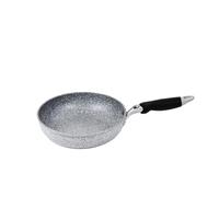 KJBDQQH Sartén Antiadherente Sartén wok de piedra, olla de cerámica antiadherente, freidora de inducción, cocina de carne, cocina de gas(Frying Pan 26cm)