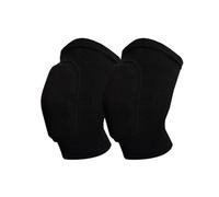 KJBDQQH Soporte De Rodilla 1 par de Rodilleras Deportivas for Hombres y Mujeres, Rodilleras Protectoras for Danza, Yoga, Voleibol, fútbol, Correr, Ciclismo, Tenis(Black,L)