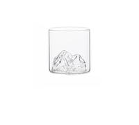 KJBDQQH Vasos De Cristal Vaso de whisky cristal montaña, vaso transparente redondo 180/300ml, adecuado for beber, coñac y cóctel para lavavajillas(180ml clear)