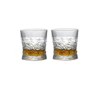 KJBDQQH Vasos De Cristal Vaso de whisky, vasos transparentes for beber, cóctel, copas Brandy, herramientas Bar adecuadas para lavavajillas(Color 2)