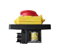 KJD12 Electromagnetic Switch 4Pins Emergency Stop Pushbutton Switches 16A AC 220-240V CE