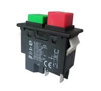 KJD17 Interruptor de pulsador electromagnético para máquina de jardín KEDU 4 pines 16A