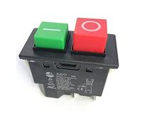 KJD17 Kedu Impermeable IP55 220-240V 16A Interruptor de Seguridad Electromagnético Interruptor de Seguridad para Máquina de Jardín Herramientas Electrónicas Equipos