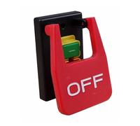 KJD17B-16 4 Pins Table Saws Electromagnetic Push Button Switches 16A AC250V Paddle Switch