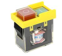 Kjd6 5E4 250V 6A Interruptor de Seguridad Universal: Electromagnético Impermeable, Herramienta Corte Energía, Botón