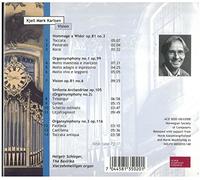 Kjell Mørk Karlsen : Visjon/Orgelsymf 1+2/Hommage a