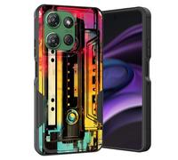 KJFHDJFDH Funda para Motorola Moto G Power 5G 2026 / Moto G Power 5G 2025, doble capa, híbrida, resistente, resistente a los golpes, policarbonato duro + funda protectora de silicona suave, cinta de