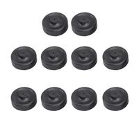 KJHBV 10 Piezas de Gel de Sílice para Bomba de Aire de Acuario, Accesorios de Membrana Negra, Fácil de Usar y Limpiable para Tanque de Peces
