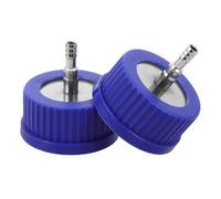 KJHBV 2 Piezas Accesorio para Fermentación Tapa para Botella de Fermentación y Matraz de Cultivo Azul Metal y Plástico Antifugas Fácil Mantenimiento para Cultivo de Hongos E