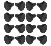 KJHBV 20piezas Tapones de Silicona Resistentes Altas Temperaturas Φ Tacos de Goma Cónicos Suaves para Amortiguación y Protección de Orificios Antigolpes y Sellado Seguro Instalación