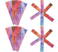 KJHBV 24 Pegatinas de Calma Sensoriales para Escritorio Textura Rugosa, Material Peva y Pvc, Kit Antiestrés para Aliviar Ansiedad y Mejorar Concentración