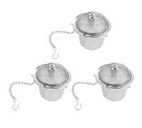 KJHBV 3 Piezas Cesta y Suaviza la Oxidación de Acero Inoxidable de Limpieza para Joyería Diseño Multicompartment Compatible Limpiadores Ultrasónicos en Piezas Pequeñas