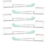 KJHBV Accesorios de Silicona para Limpiar Oídos de 6 Piezas, Cucharas para Eliminar Cerumen de 3.0-3.9mm, Herramienta Segura para Evitar Tapones en Orejas