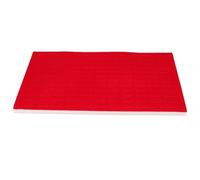 KJHBV Almohadilla de Espuma para Almacenamiento de Collares y Pulseras, Organizador de Cajones para Joyas Diseño Elegante y Material Esponjoso Rojo Portátil