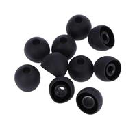 KJHBV Auriculares In-Ear de 13mm, Reutilizables y Cómodos 10 Tapones de Silicona Compatibles Auriculares Cancelación de Ruido para Uso Prolongado