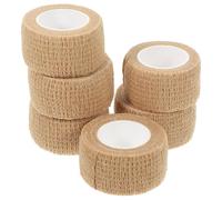 KJHBV Cinta Adhesiva Antideslizante de Tela No Tejida y Spandex 6 Rollos Protege Suelos y Facilita Deslizamiento Suave para Patas de Muebles