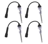 KJHBV Comprobador de Bujías de Automoción Portátil de Plástico y Hierro, Herramienta Versátil para Reparación en Carretera y Garajes, Pack de 4 Piezas