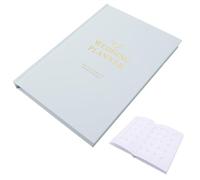 KJHBV Cuaderno Planificador de Bodas Decorativo de Papel para Organizar Listas y Escribir Notas, Adecuado para Compromiso y Boda como Obsequio Especial