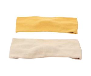 KJHBV Diadema para Cabello Rizado de Algodón Elástica y Absorbente de Agua, 2 Piezas para Maquillaje y Limpieza Facial, Adecuado para Mujeres Dinámicas y Playa