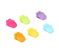KJHBV Marcadores de Copas de Silicona Diseño de Labios, Set de 12 Piezas para Marcar Vasos en Bares y Actividades de Empresa, Identificación Única y Funcional