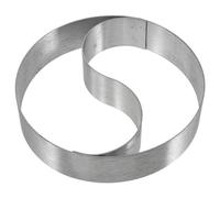 KJHBV Molde Fácil de Usar y Almacenar para de Acero Inoxidable Hacer de Arroz y Adecuado para Cocinar Preparar Sushi Divertido