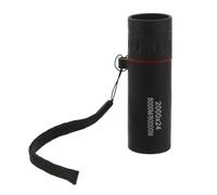 KJHBV Monocular Telescópico Mini 2000x24 de Aleación y Plástico | Óptica Nítida, Ajuste Manual, Resistente al Clima, Negro Compacto y Portátil para Viajar y Observar Fauna